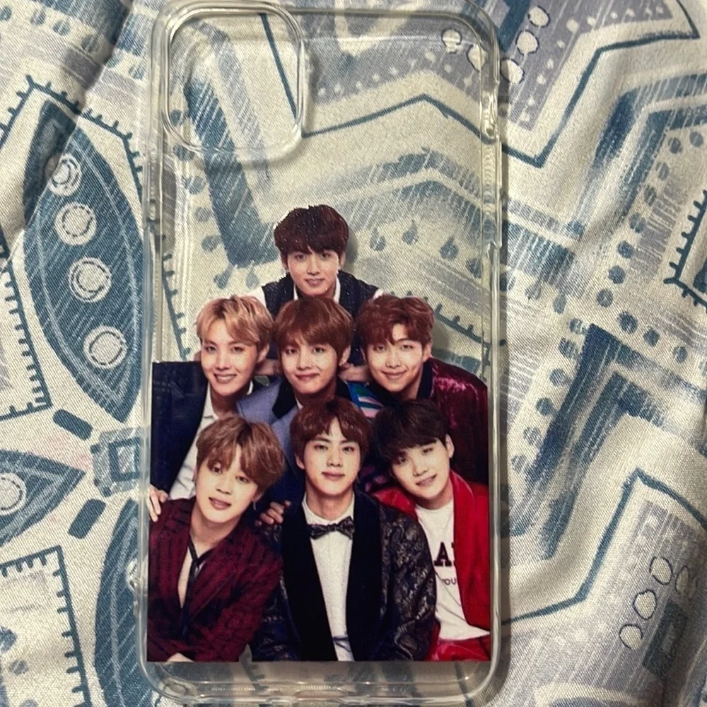 New BTS clear phone case - iPhone 11 Pro Max
